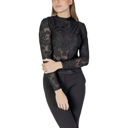 Morgan De Toi Black Polyester Long Sleeve