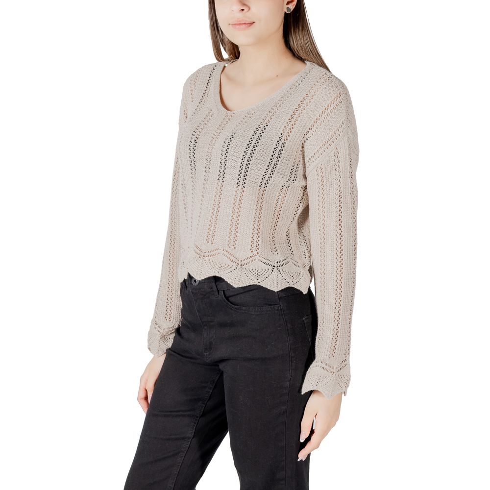 Only Beige Recycled Cotton Sportswear