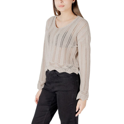 Only Beige Recycled Cotton Sportswear