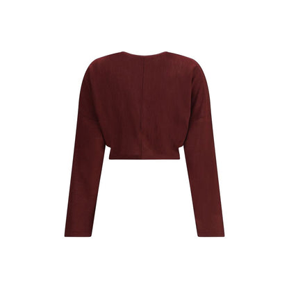 Khaite Cropped Finn Cardigan
