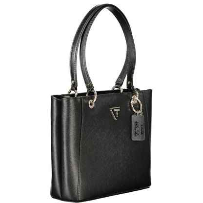 Guess Jeans Black Polyethylene Handbag