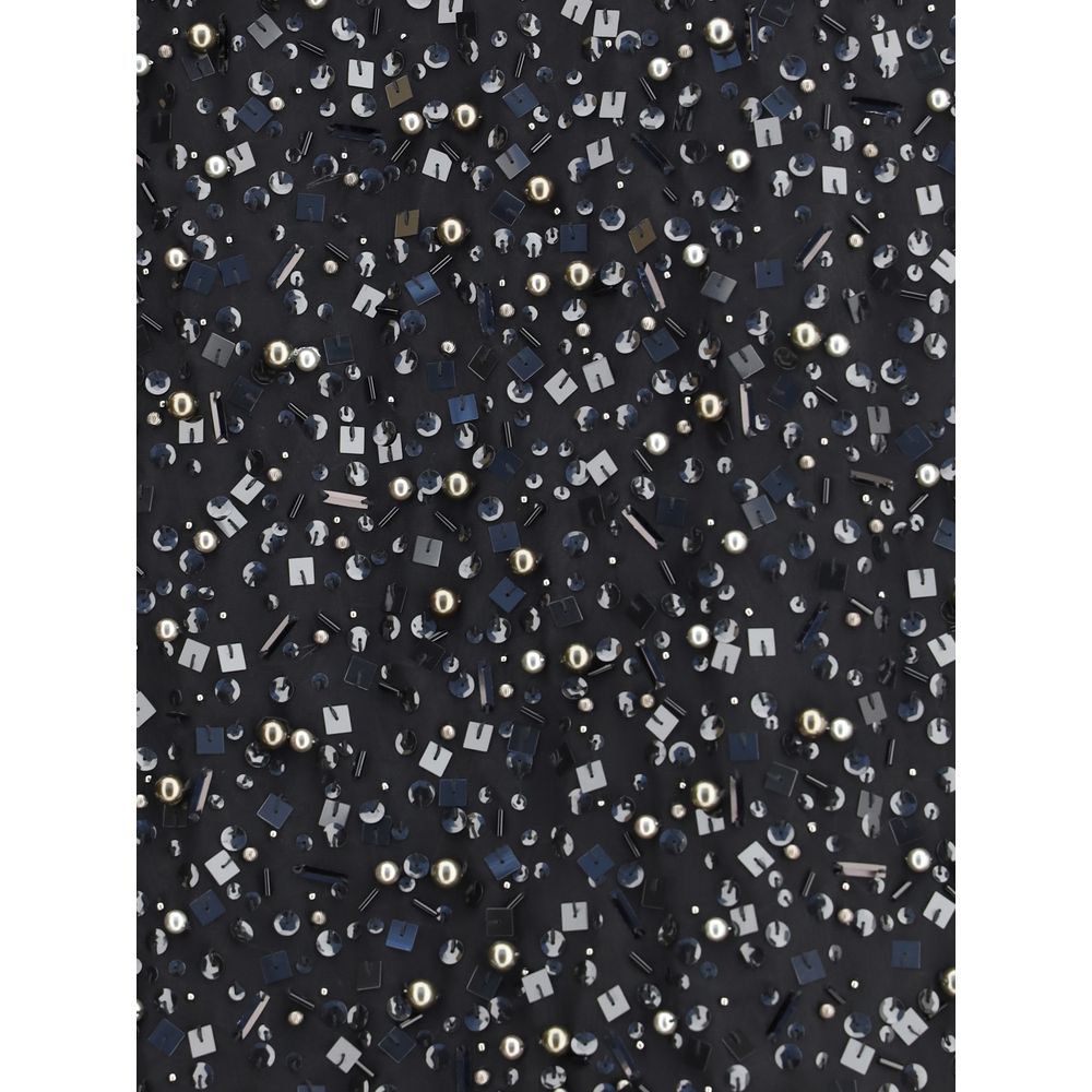 Sacai Sequin Embroidery Skirt