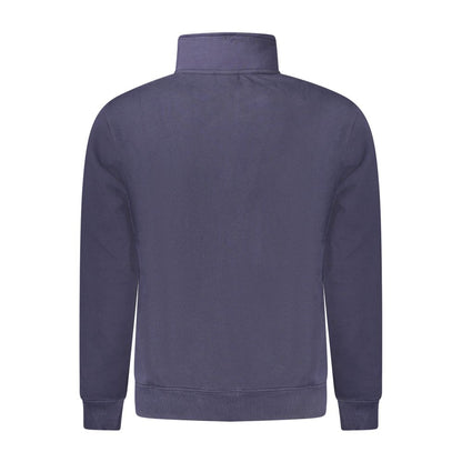 Napapijri Blue Cotton Men Sweater