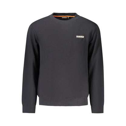 Napapijri Black Cotton Men Sweater
