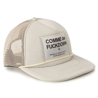 Comme Des Fuckdown Beige Polyester Hat