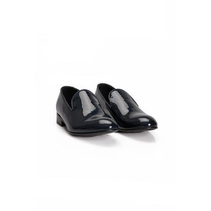 Roberto Pepe Luxury Blue Calfskin Loafer