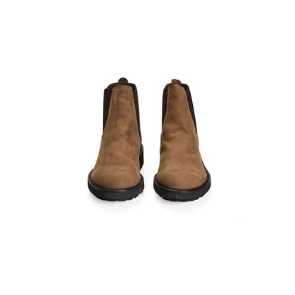 Roberto Pepe Luxury Brown Calfskin Boot