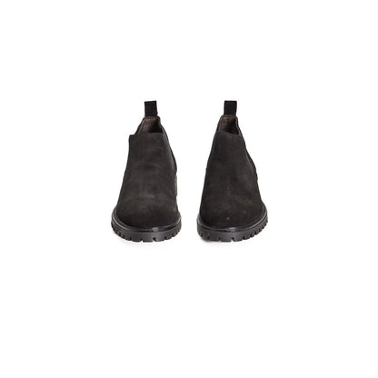 Roberto Pepe Luxury Black Calfskin Boot