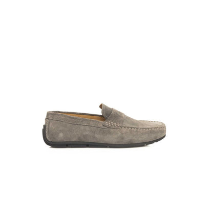 Cerruti 1881 Gray Cowhide Men's Loafer