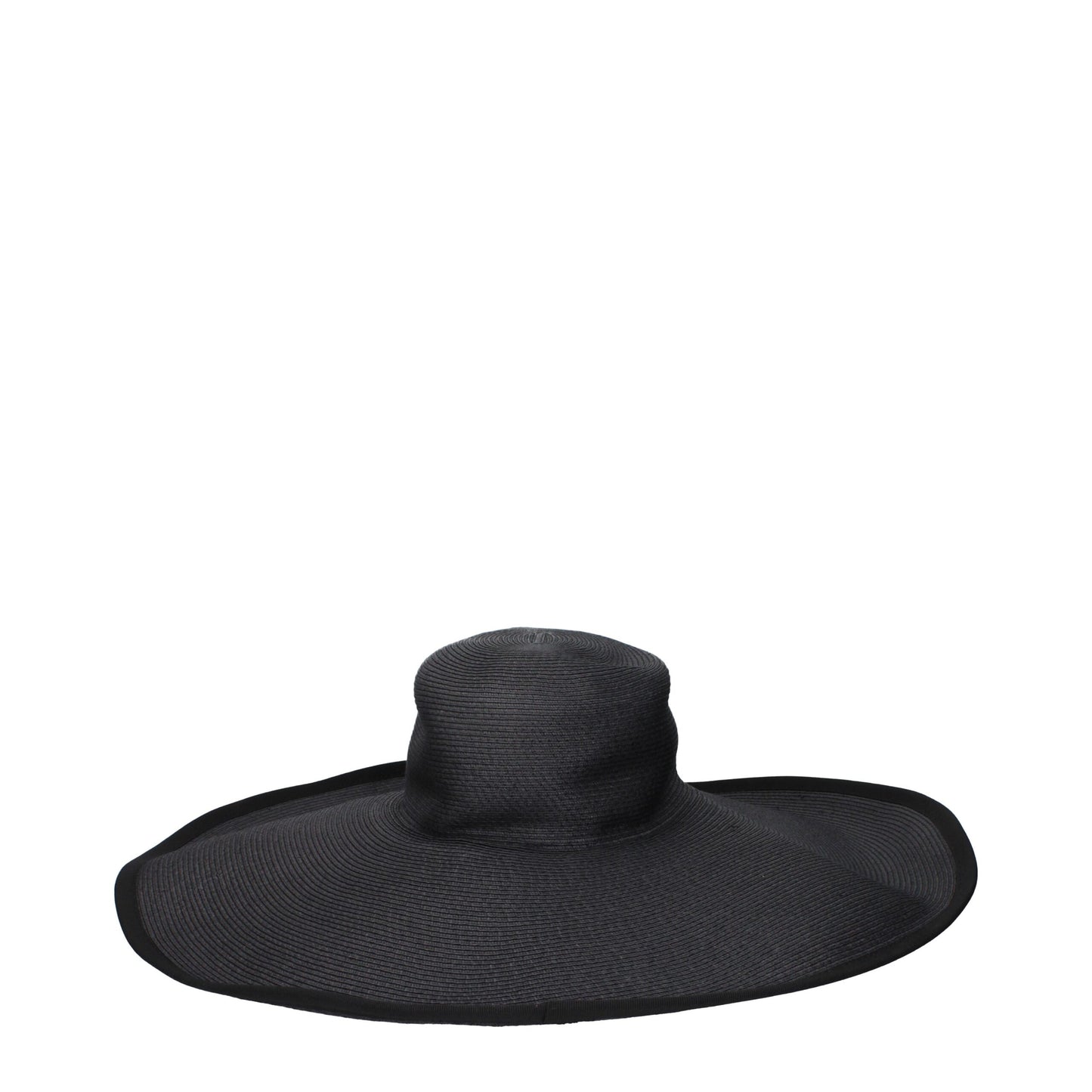 Max Mara Black Paper Sunhats