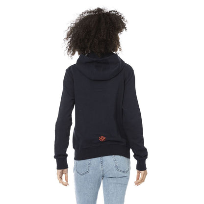 Mr&Mrs Italy Blue Cotton Sweatshirt