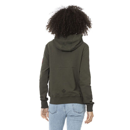 Mr&Mrs Italy Green Cotton Sweatshirt