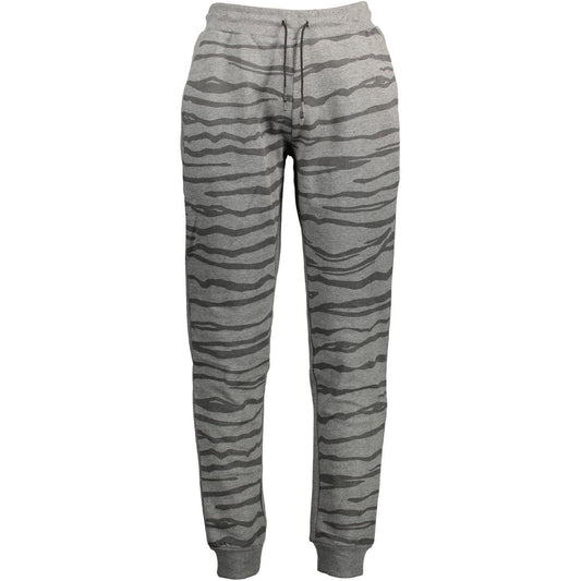 Cavalli Class Gray Cotton Pant