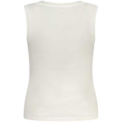 Tommy Hilfiger White Cotton Tank Top