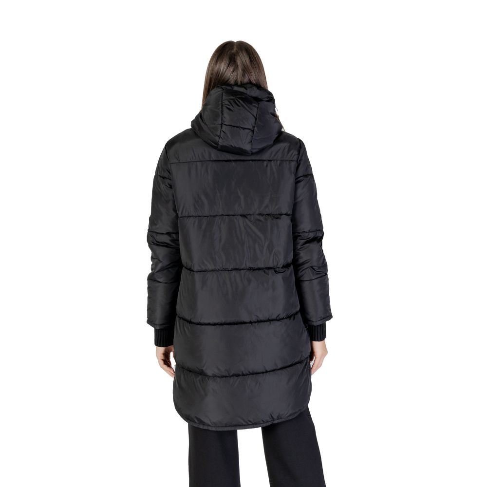 Cleré Black Polyester Jackets & Coat