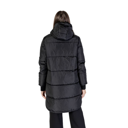 Cleré Black Polyester Jackets & Coat