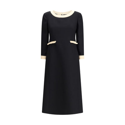 Valentino Wool Dress with Bow