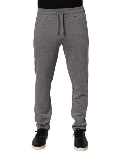 Dolce &amp; Gabbana Baumwoll-Jogginghose, Grau