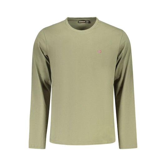 Napapijri Green Cotton T-Shirt