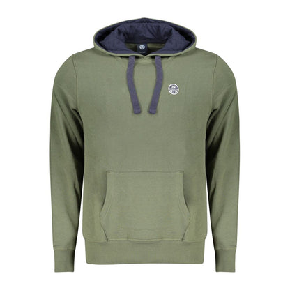 North Sails Green Cotton Sweatshirt