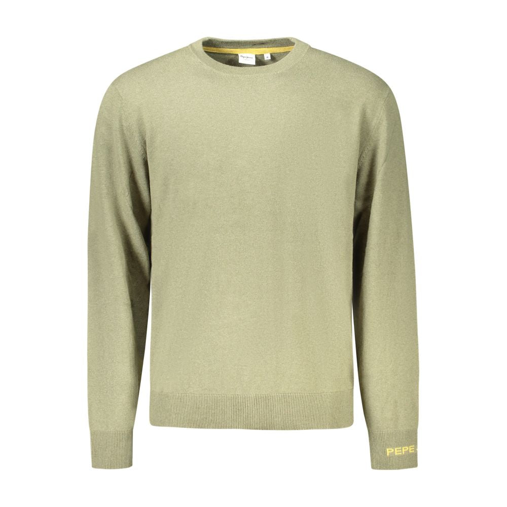 Pepe Jeans Green Cotton Sweater