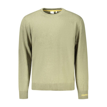 Pepe Jeans Green Cotton Sweater