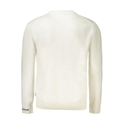 Pepe Jeans White Cotton Sweater