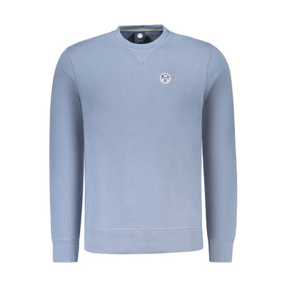 North Sails blaues Baumwoll-Sweatshirt