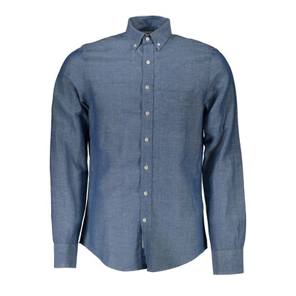Gant Blue Cotton Shirt
