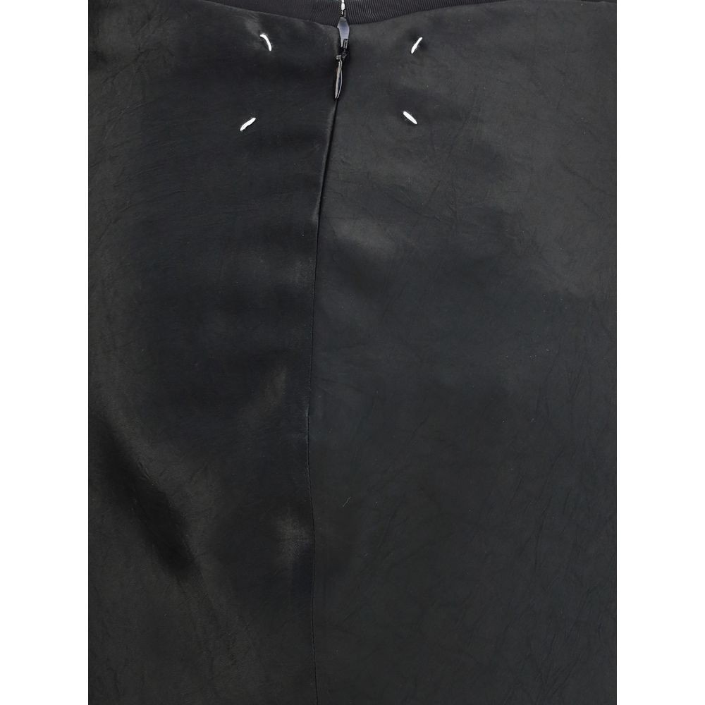Margiela Satin Midi Skirt