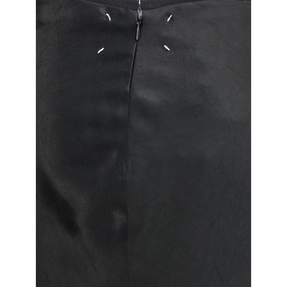 Margiela Satin Midi Skirt