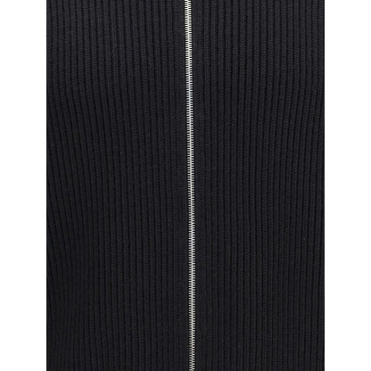 Margiela Zipped Cotton Cardigan