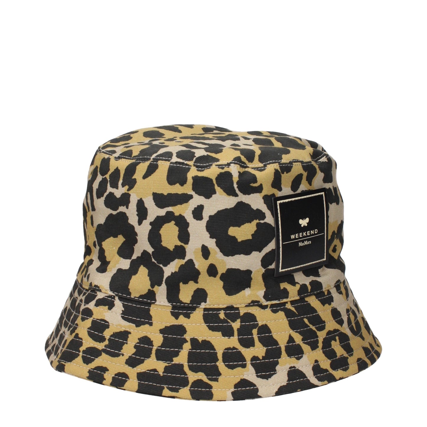 Max Mara Beige Cotton Bucket Hats