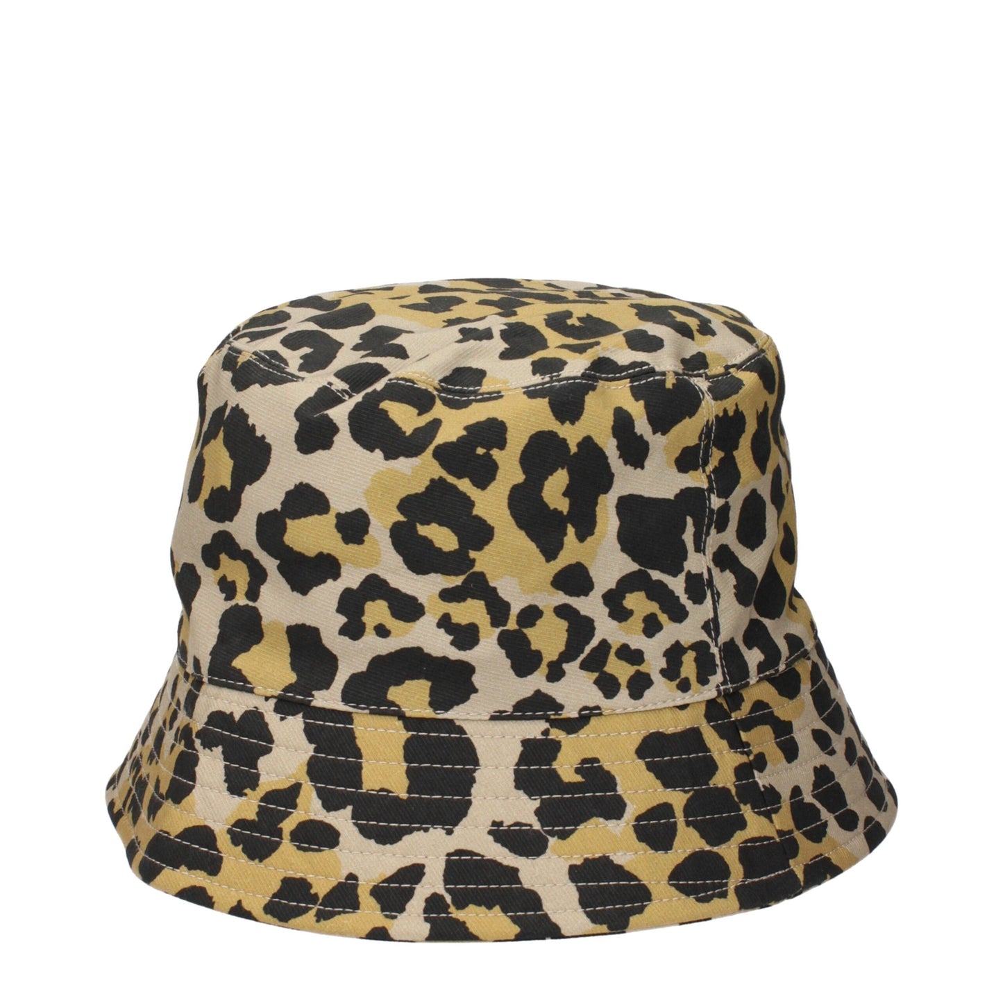 Max Mara Beige Cotton Bucket Hats