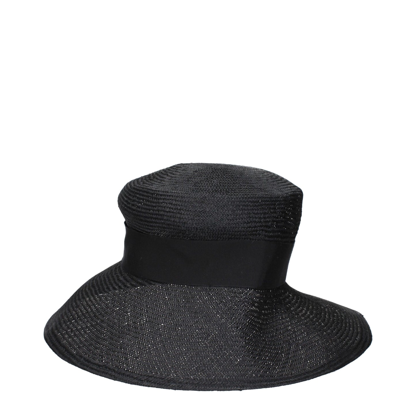 Max Mara Black Fibres Sunhats