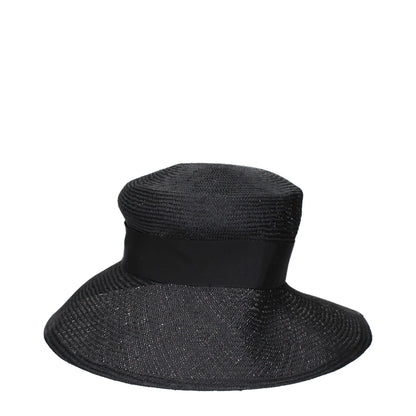 Max Mara Black Fibres Sunhats
