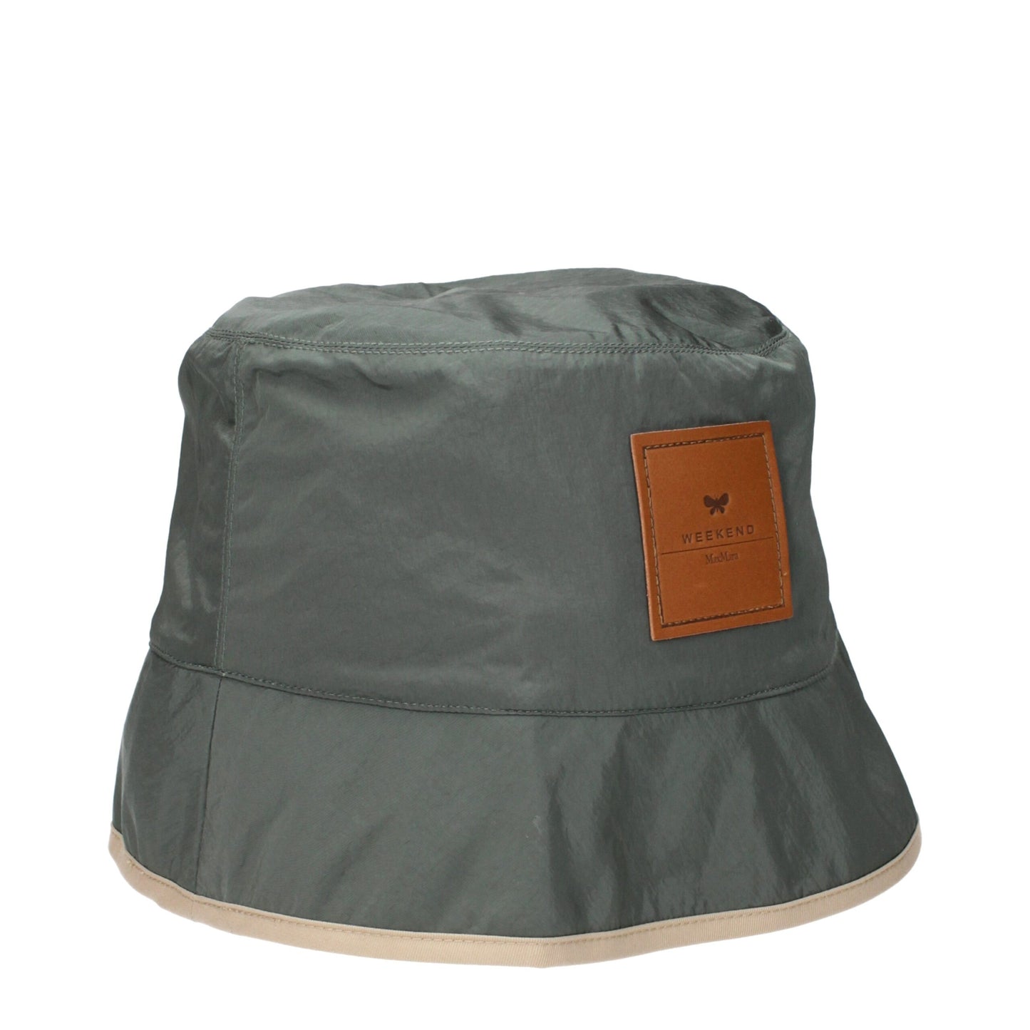 Max Mara Green Polyamide Bucket Hats
