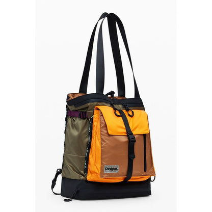 Desigual Green Polyester Backpack