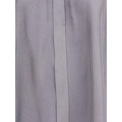 Forte_Forte Crater-collar Shirt in habotai Silk