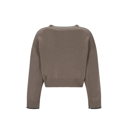 Brunello Cucinelli Beige Cashmere Cashmere Sweater