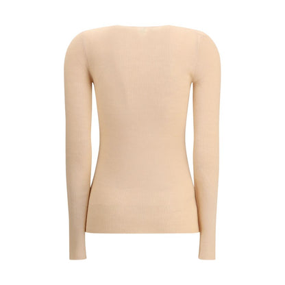 Chloé Merino Wool Henley Sweater