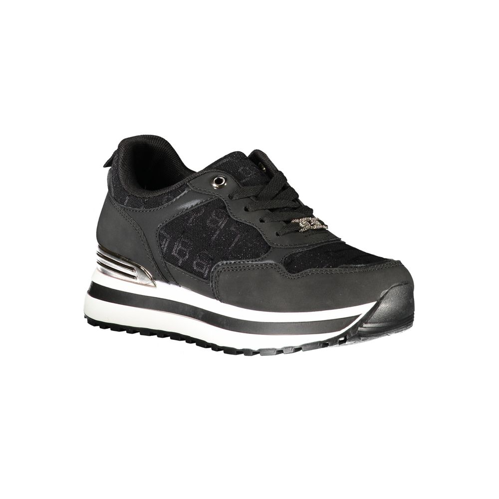 Laura Biagiotti Black Polyester Women Sneaker