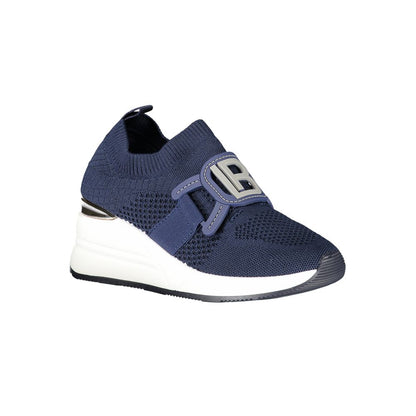 Laura Biagiotti Blue Polyester Women Sneaker