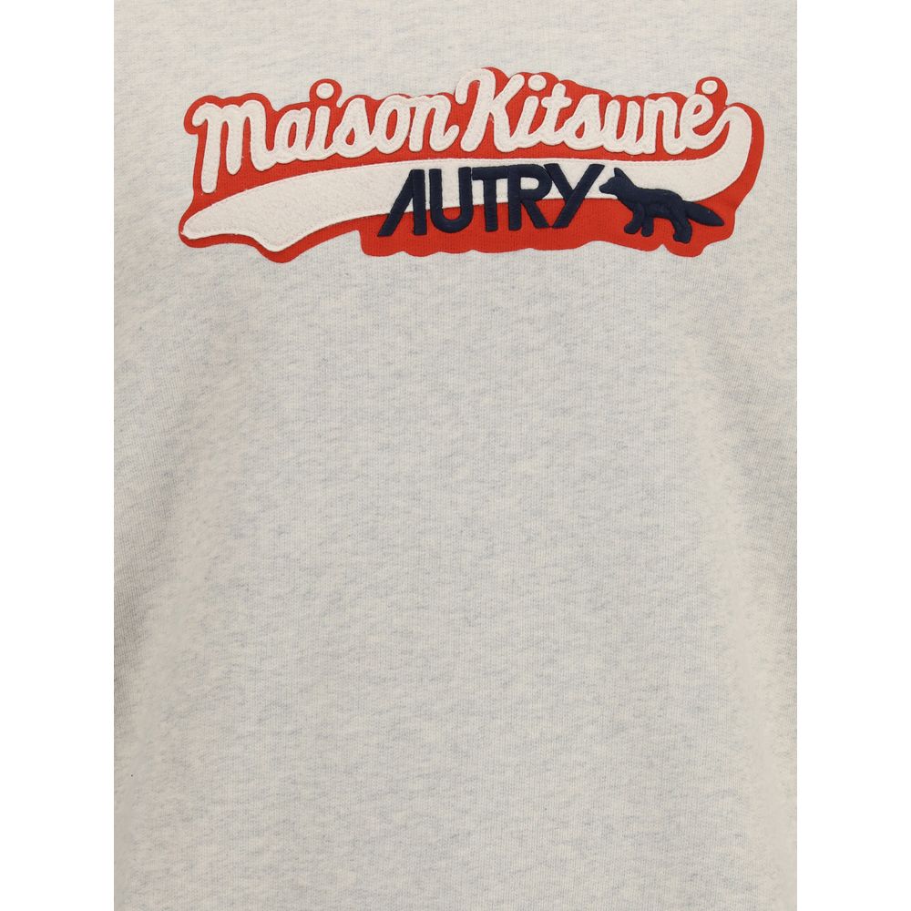 Cotton Sweatshirt Autry X Maison Kitsuné