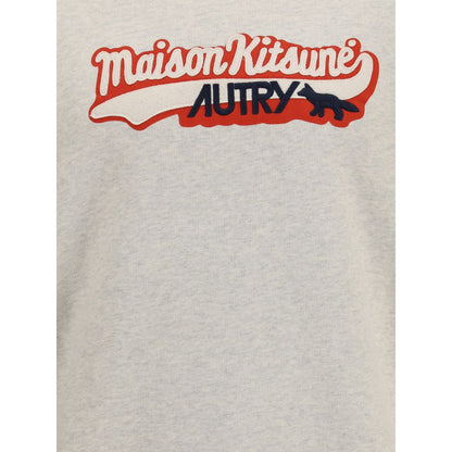 Cotton Sweatshirt Autry X Maison Kitsuné