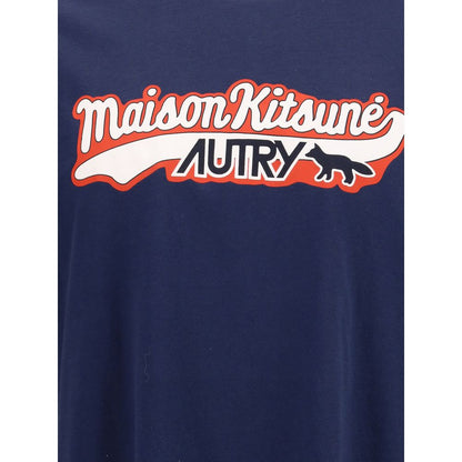 Cotton T-Shirt by Autry X Maison Kitsuné