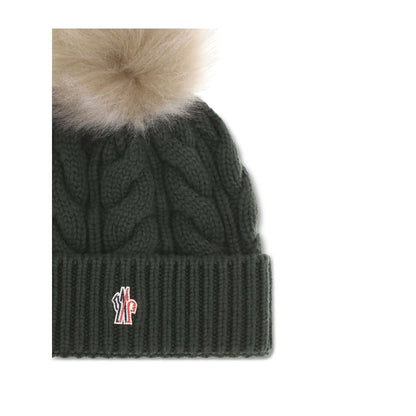 Moncler Grenoble Beanie Hat with pon pon
