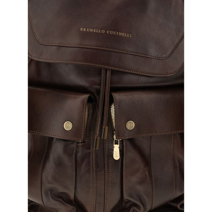 Brunello Cucinelli Leather Backpack