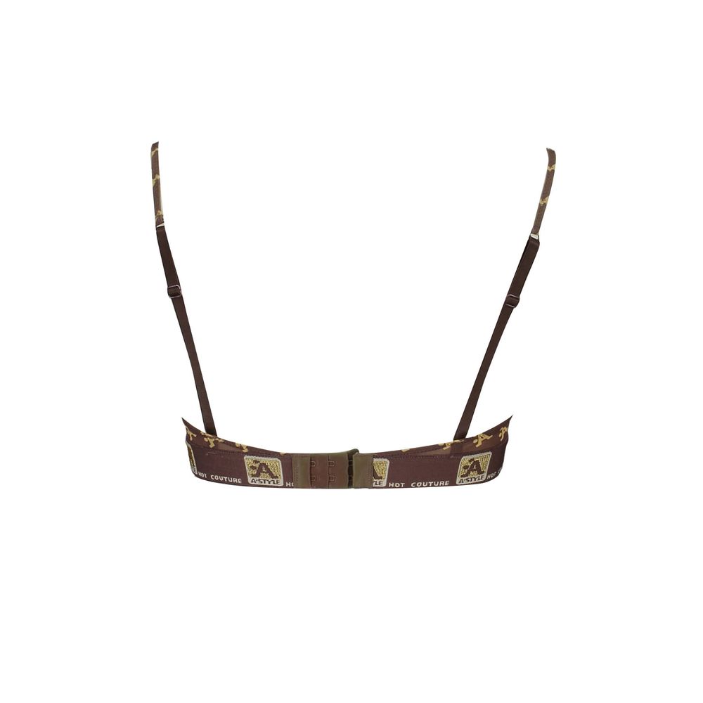 A-Style Brown Nylon Underwear