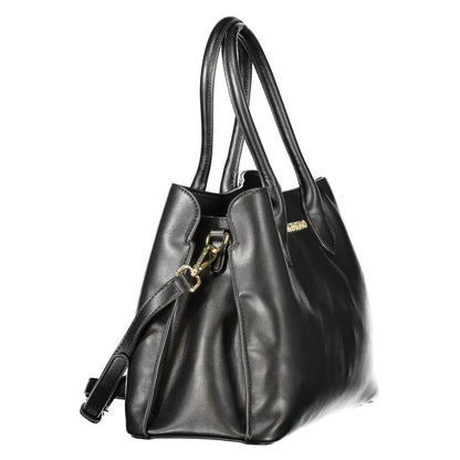 Mario Valentino Black Polyethylene Handbag